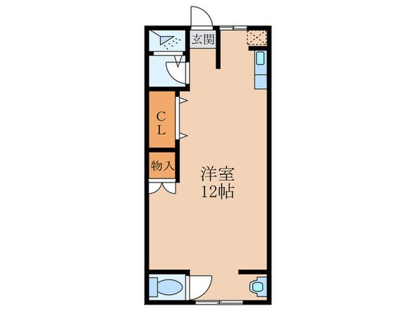 元宮荘の物件間取画像